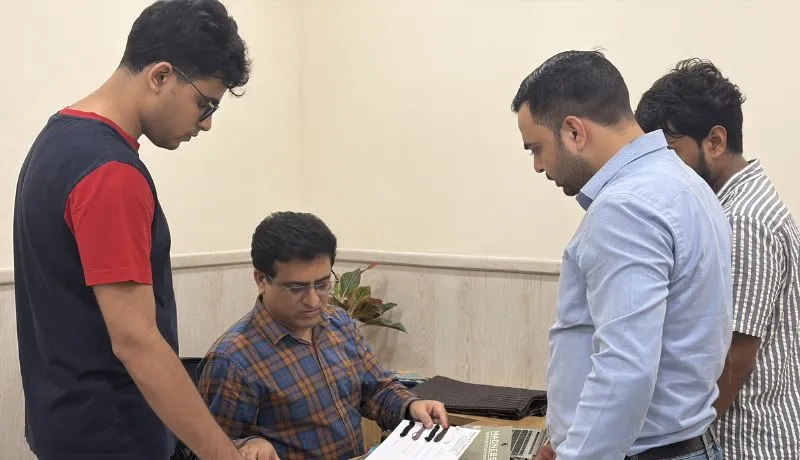 Naresh Bajaj, founder of Parvati Fashion